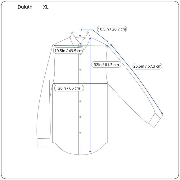 Mens Green Red Plaid Long-Sleeve Button-Up Shirt Duluth Trading Co XL Trim Fit - Picture 2 of 8